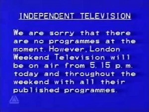 LWT strike start-up 1984