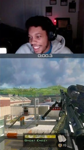 INSANE MW2 OUT OF THE MAP SHOT #nostalgia #callofduty #cod