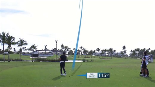 Ryo Ishikawa | Round 1 | 9th hole | Shot 2 | 2026 Bahamas Classic Atlantis