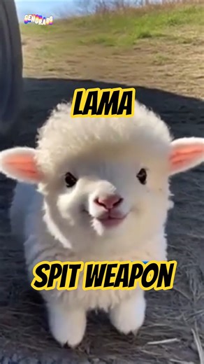 CUTE BUT IT SPITS.