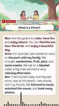 How to Talk About Picnics | Easy English Conversation for Beginners