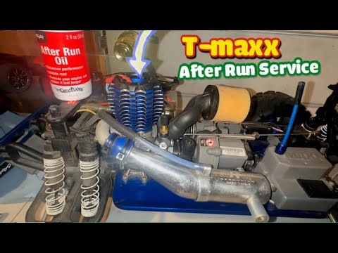 Traxxas T-MAXX 3.3 after run service Tips & Tricks