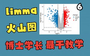 生信分析发SCI教学 6.limma 火山图【医学生必看】