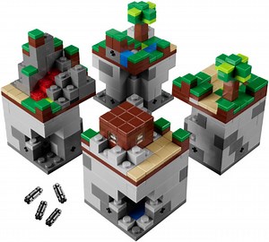 Lego Minecraft Set Detailed (video)