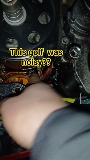 Would YOU Drive This Golf Home?#vw #golf #timingchain #carrepair #engine #mechanic