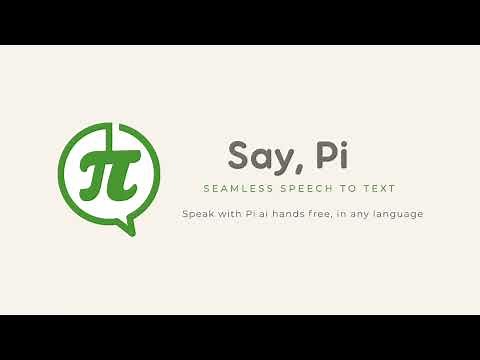 Introducing 'Say, Pi': The Speech-to-Text Chrome Extension for pi.ai