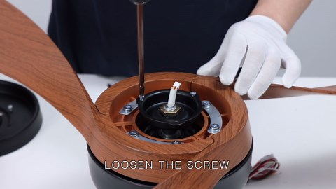 Check The Home Depot's Q&A Before Buying: CACI Mall 52 in. Indoor/Outdoor Modern White Ceiling Fan with Integrated LED Light Kit, Reversible DC Motor and Remote