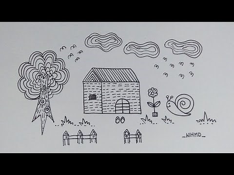 วาดรูปตามจินตนาการด้วยเส้นต่างๆ เรียนรู้เรื่องเส้น