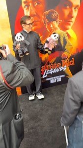 Jackie Chan and his pandas! 🐼 #KarateKidMovie | Karate Kid: Legends