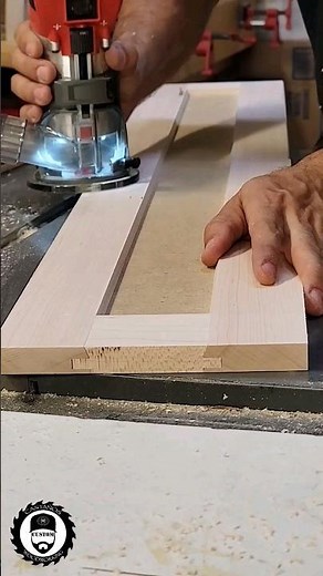 Using my Milwaukee Router to add a roundover