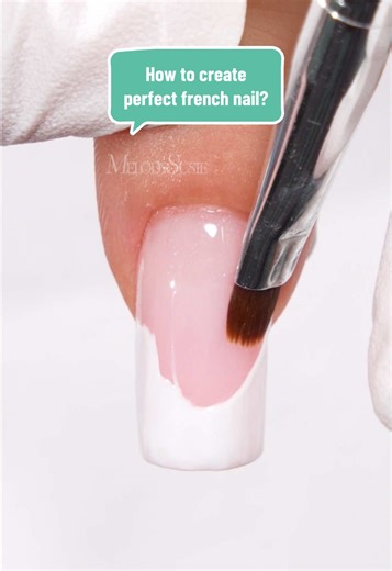 Create Perfect French Nails with Just a Nail Brush