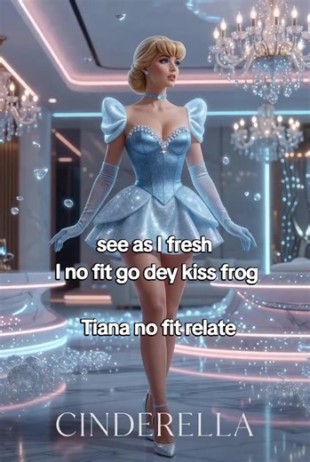 yeye girl #fyp #cinderella #tiana