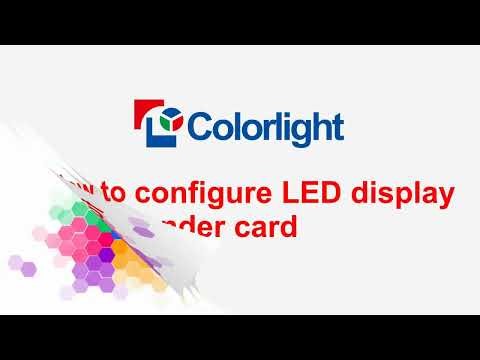 Colorlight How to Configure LED Display for iT7 Sender Card | Colorlight Full Setup Tutorial