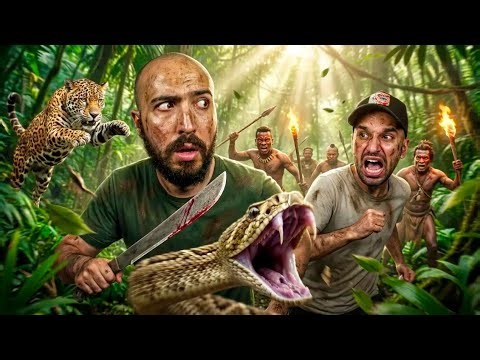 On a survécu 1h dans la PIRE jungle !