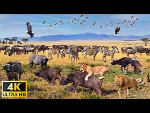 WILDLIFE AFRICA 4K | Survival Challenges in Animal Kingdom | Nature Animal Documentary