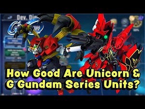 Let's Look At Unicorn & G Gundam Series Farmable Units (SD G Generation Eternal)
