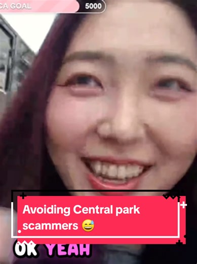 Jenny avoiding Central park tour guides 😅 #withjenny #kickstreaming #asianstreamer #twitchclips