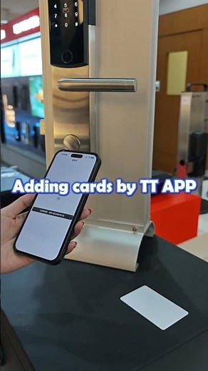 No Key Needed 🔐 Smart Lock with App, QR & Password Access #smartlock#shorts #digitallock #smartphone