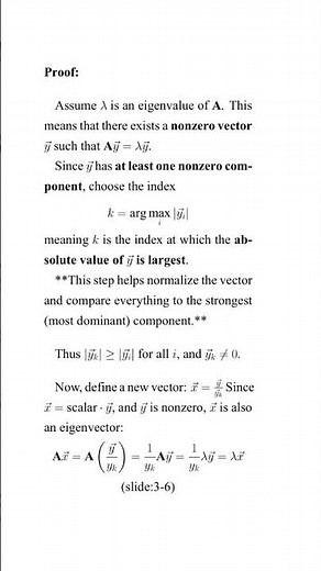 Gershgorin’s Theorem Proof – Bounding Eigenvalues for Inverse Iteration