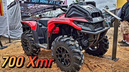 New Can-Am Outlander 700 XMR chassis walkthrough