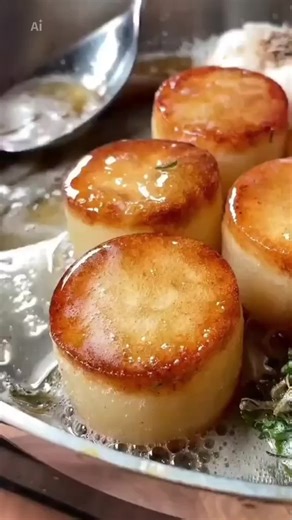 Baratas Foundant uma guarnição perfeita com muita técnica Cocção Mista e Infusão. #tiktokfood #french#gastronomia #cozinha #viraltiktok