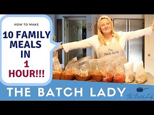 10 Family meals in 1 hr!