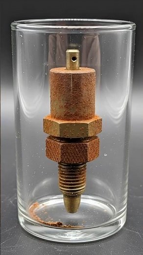 Carburetor Jet Acid Bath — Most Satisfying Rust Removal Video!