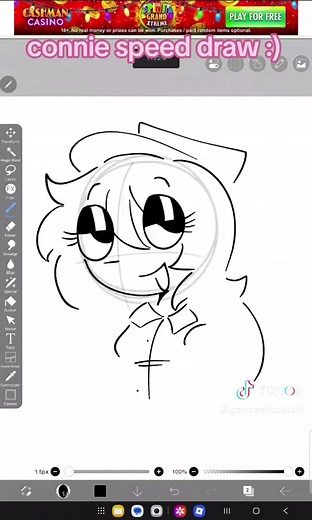 Drawing Connie Dandy's World Speedpaint | Art Tutorial