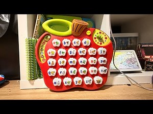 VTech Alphabet Apple (2009) - Clock