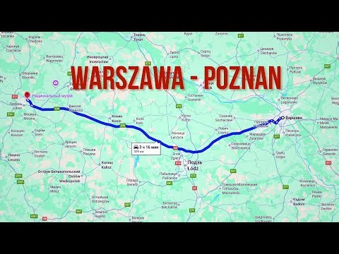 Варшава - Познань. Warszawa - Poznan 2024