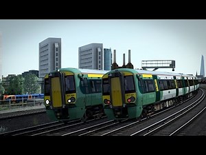 Train Simulator London Victoria To Brighton (Without HUD and With Announcements)