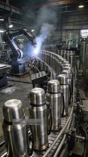 “Thermos Flask Manufacturing Process”