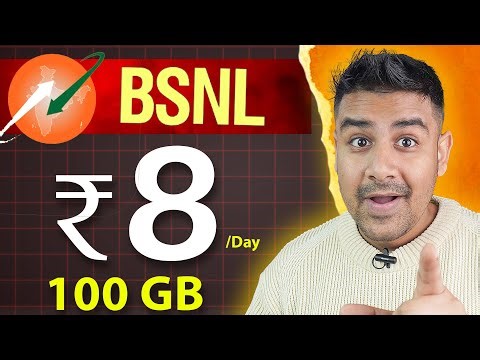 BSNL Shocked The Market - 100GB Unlimited Data