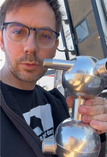 I’m replicating the Malcolm Bendall thunderstorm generator engine modification system. This is a device that’s basically like a thermoelectric turbocharger that uses exhaust heat to ionize water vapor into a supplemental fuel gas that cleans the emissions and reduces the fuel consumption! Real life steam punk technology! #revolution #newtechnology #plasma #invention #renewableenergy