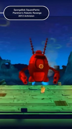 Revenge of Plankton in Spongebob Video Games