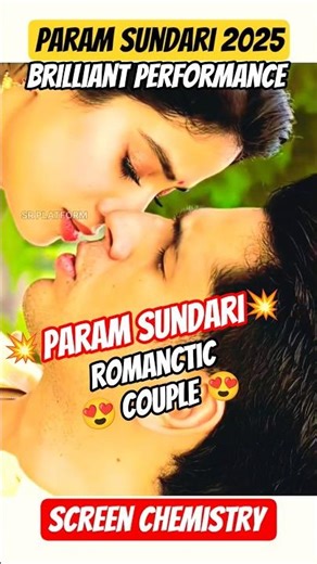 Param Sundari 2025 Song 😍 Janhvi Kapoor Dance Clip#shorts