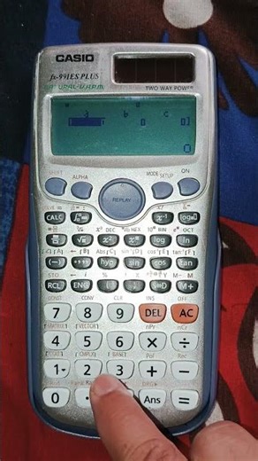 Solving Quadratic equation in Calculator. #calculatortricks