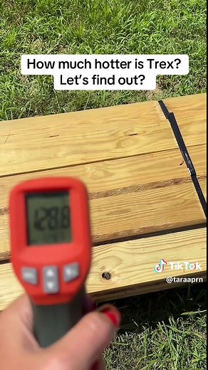 Trex vs Wood: Heat Comparison for Decking