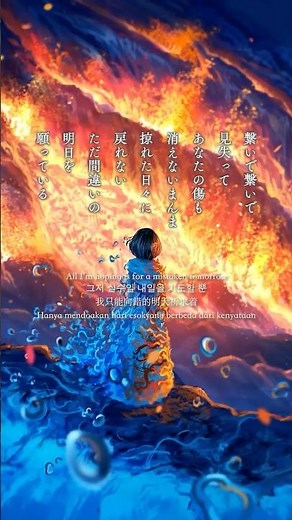 "カロン"-Charon-Lyric for English,한국어,中文,Bahasa Indonesia #ロクデナシ #カロン
