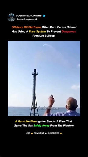 How Offshore Platforms Safely Burn Excess Gas