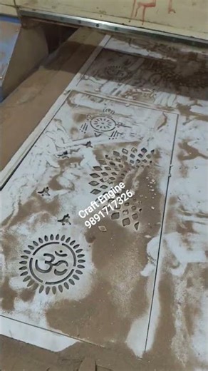 CNC Cutting: The secret behind this Mandir Jali