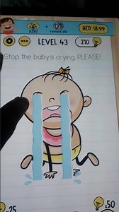 Stop the baby crying brain test level 43