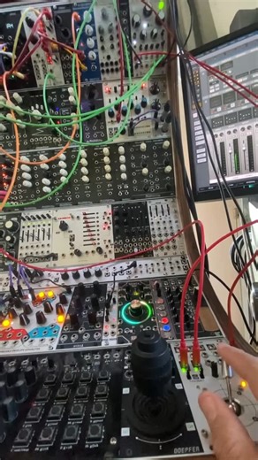 Nektarios - Sangoma Records on Instagram: "Modular sounds like a car alarm, but it’s the best car alarm, ever. Joking aside, patching an LFO like the @rocket_not Wobbler, a lunch envelope with CV for the decay like the @nekyia_circuits Cadence, and a four quadrant dualVCA with good ole Braids TZFMing the Doepfer A-110-4 Quadrature TZFM VCO with Chaos from the company a lot of people, love to hate…and all going through MI Beads doing all sorts of glitchy delays, saves a lot of time and is fun wit