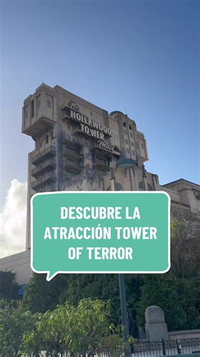 Descubre la atracción Tower of Terror en Disneyland Paris