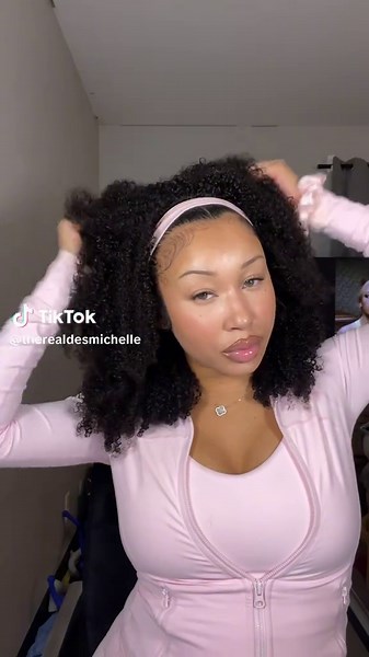 Easy 5-Minute Install Afro Curly Half Wig Review