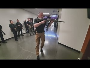 Tulsa Police Cadets Go Through School Shooting Training