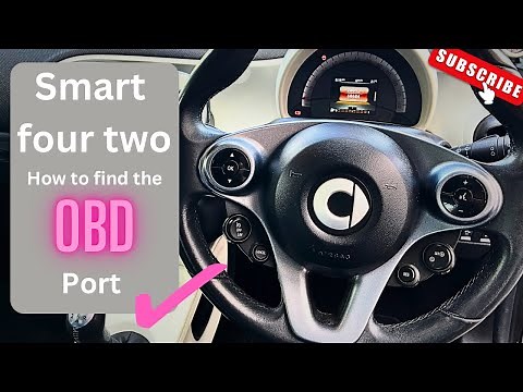 Smart Car - How to find the OBD port