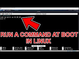 How to Automaticly Run A Sudo Command At Boot In Kali Linux