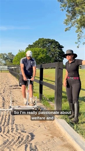 Introducing EziEdge co-owner, Anjanette McClean Smith. A well regarded FEI dressage rider, EA Level 2 dressage and eventing coach and accredited with Equitation Science International - ESI, Anjanette’s desire to give her horses - and her student’s horses - the safest surface possible was the motivation behind bringing the EziEdge to the equestrian industry. With her husband Ozzy Smith, Anjanette has refined the EziEdge to support what matters most: horse welfare. Understanding that riders are al