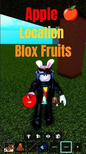 Finding Apple for Hungry Man Quest in Blox Fruits #roblox #bloxfruits #shorts
